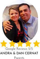 Google Reviews 5/5 ANDRA & DAN CERNAT Parents